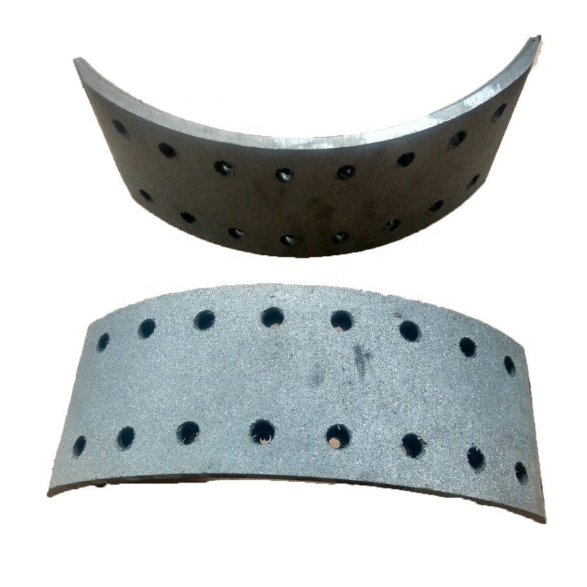 No Noise Long Life Fuwa Axle Trailer Truck Drum Forros De Frenos 4707 4515 19036 19032 Brake Shoe Brake Lining