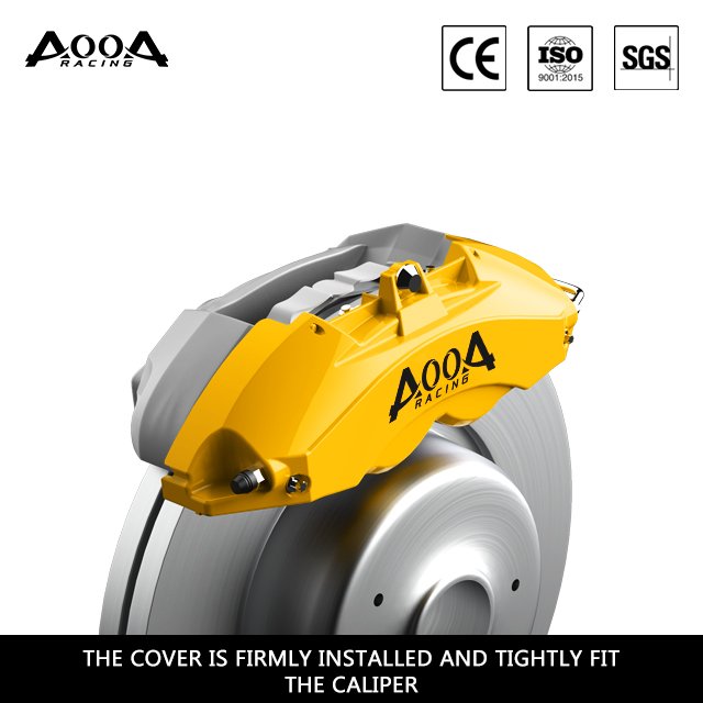 AOOA RACING Factory Directly Supply Caliper Cover Brake Brake Caliper Cover Metal Caliper Covers