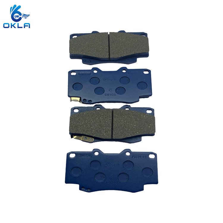 New Products Accessories Front Brake Pads 04465-0K020 for Toyota Hilux 2WD Pickup 4Runner