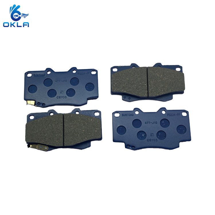 New Products Accessories Front Brake Pads 04465-0K020 for Toyota Hilux 2WD Pickup 4Runner