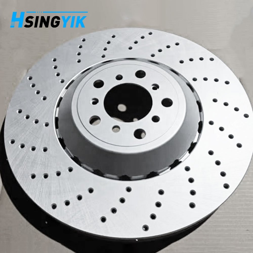 Hsingyik 34212284103 34212284104 High Performance Drilled Rear Brake Disc Rotor for M5 F10 M6 F06 F12 F13