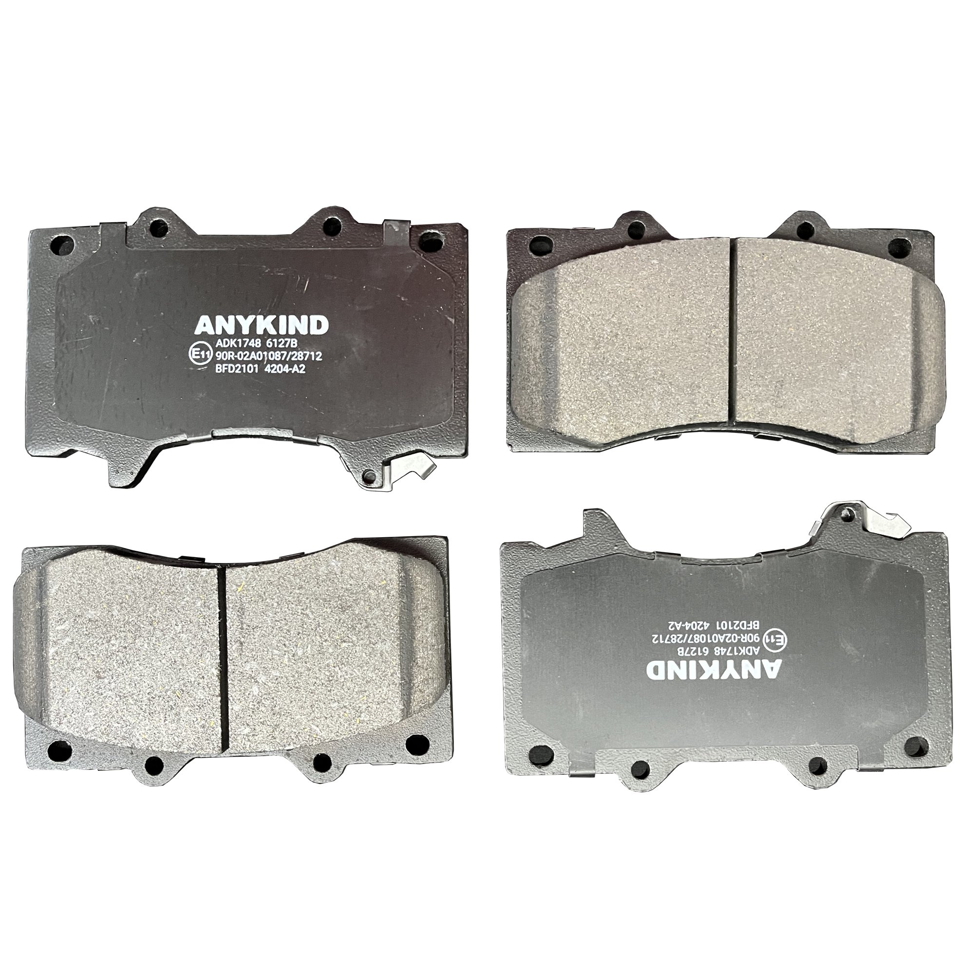 D1748-8976 Front Brake Pads for Nissan Patrol Y62 02/2010-09/2019