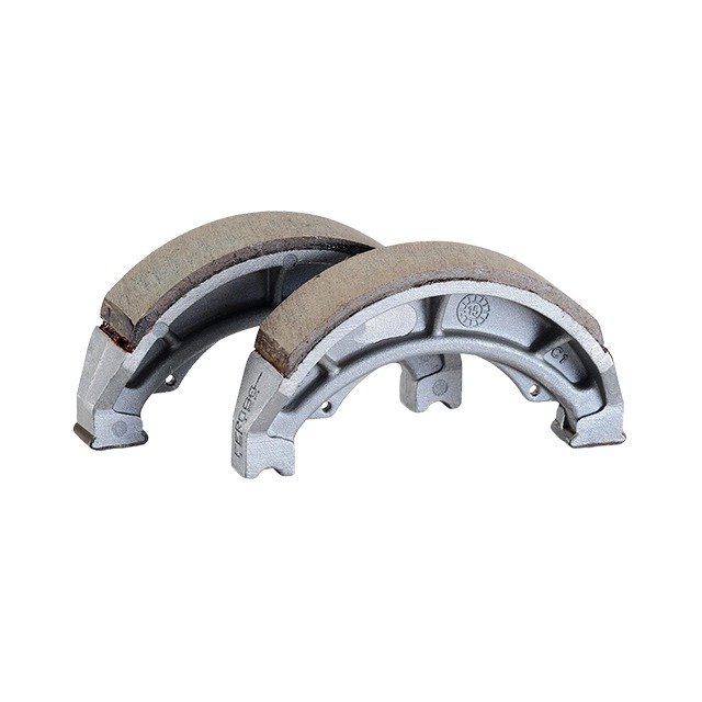 2-Wheeler Motorcycle Brake Shoe Assembly Long-lasting Non-Abestos Product
