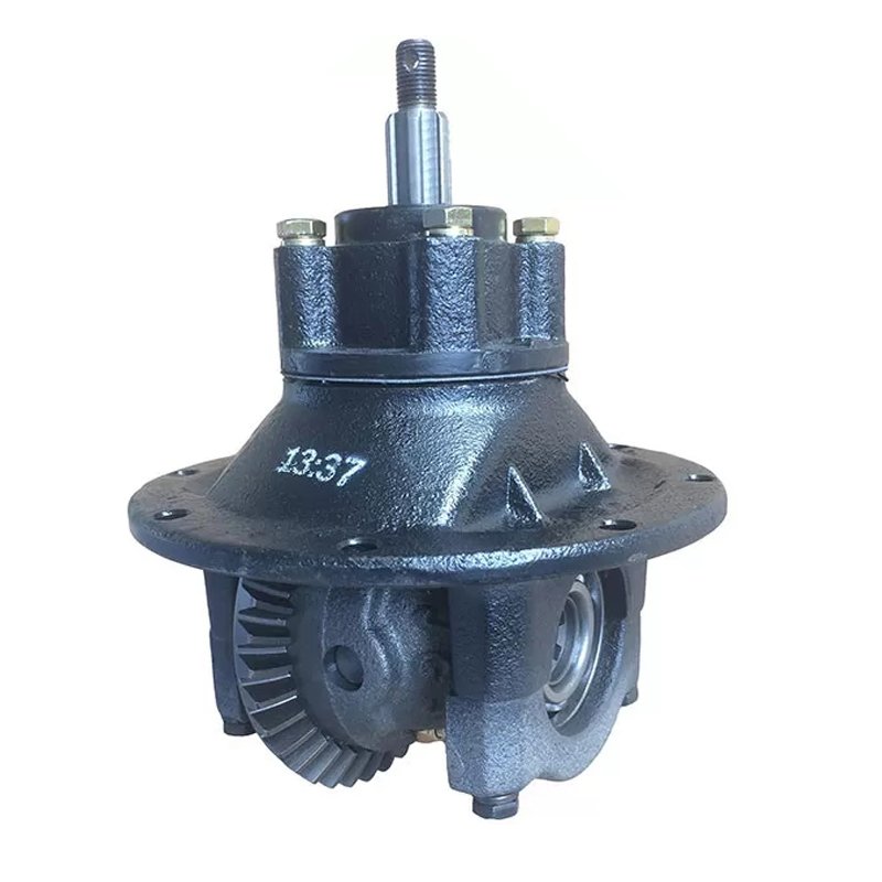 Full Floating 220 Brake Drum Mechanical Brake Tricycle Rear Differential Rear Axle