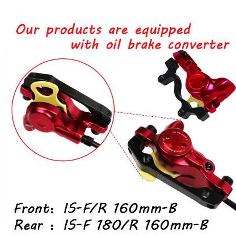 ZOOM HB875 MTB Bike Hydraulic Disc Brake Set 800/1400mm Left Front Right Rear Mountain Bicycle Oil Pressure Disc Brake Set
