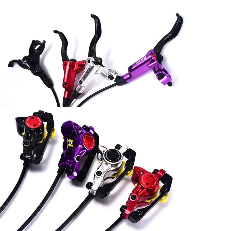 ZOOM HB875 MTB Bike Hydraulic Disc Brake Set 800/1400mm Left Front Right Rear Mountain Bicycle Oil Pressure Disc Brake Set