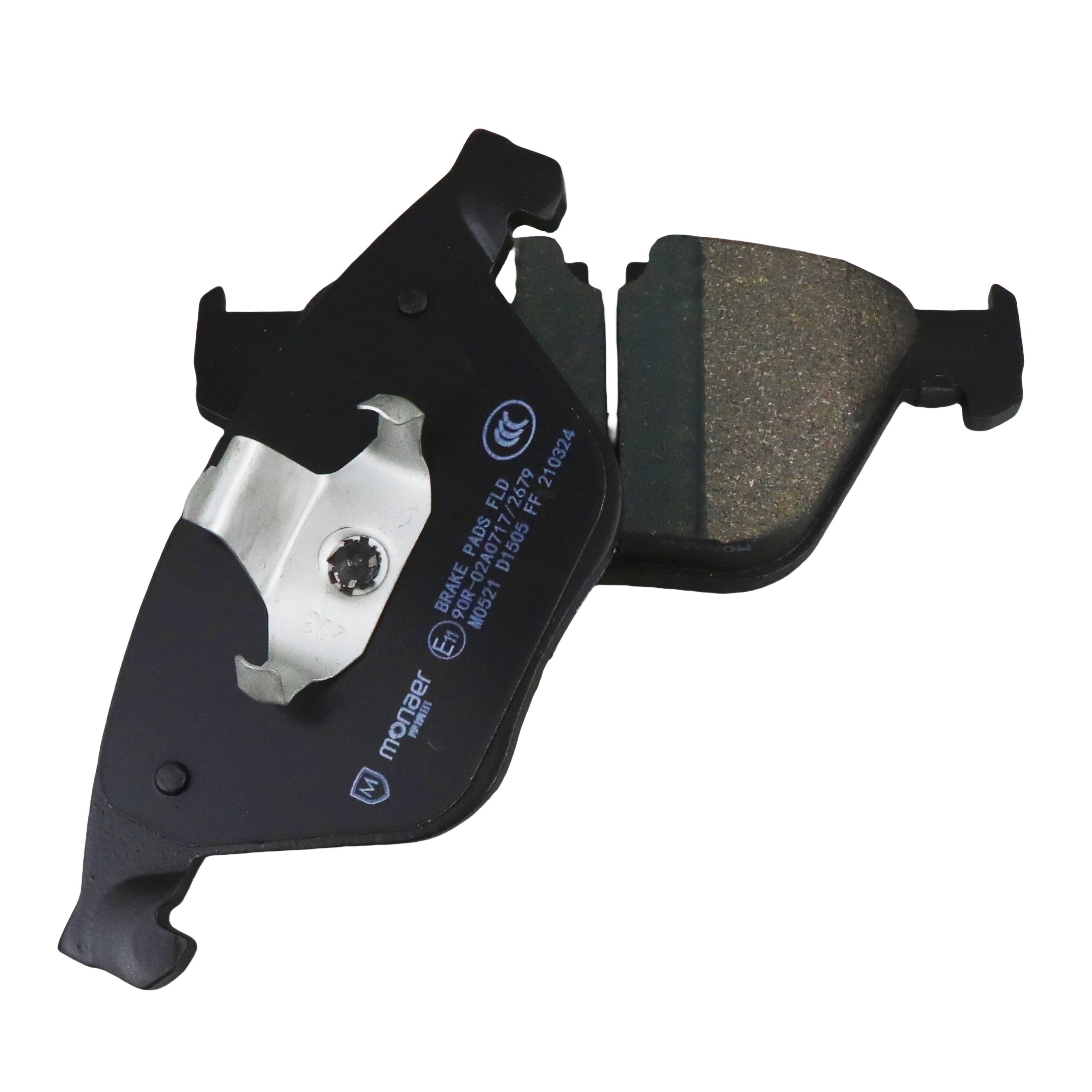 M0521 Brake Discs D1505 High Quality Ceramic/Low-Metallic Brake Pads for BMW