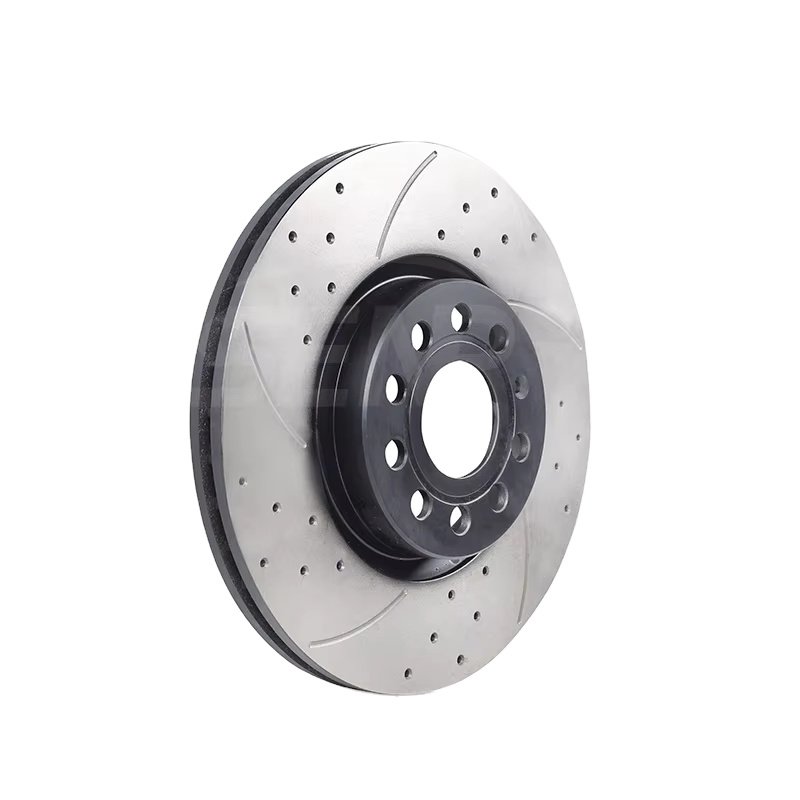 Auto Parts FRONT DRILLED VENTED 312mm BRAKE DISCS for VW Tiguan1K0615301AA