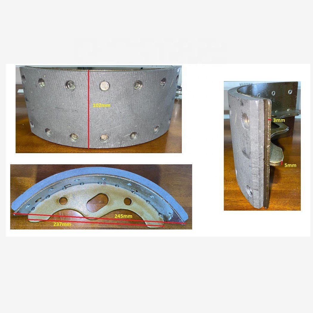 47410EV240 47410EV230 Rear Brake Shoe S4605-EV080 for HINO 500 FG HINO FD8J