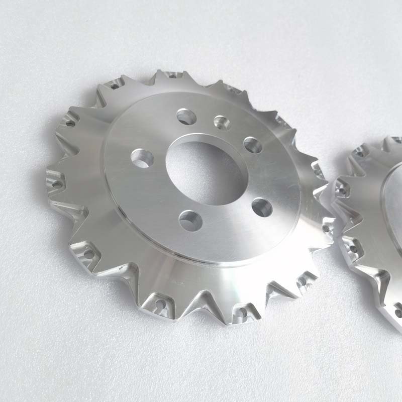 Jekit Factory Direct Sell Aluminum 6061 Center Bell and Caliper Adapter Custom Data for Two-piece Type Brake Disc Brake System
