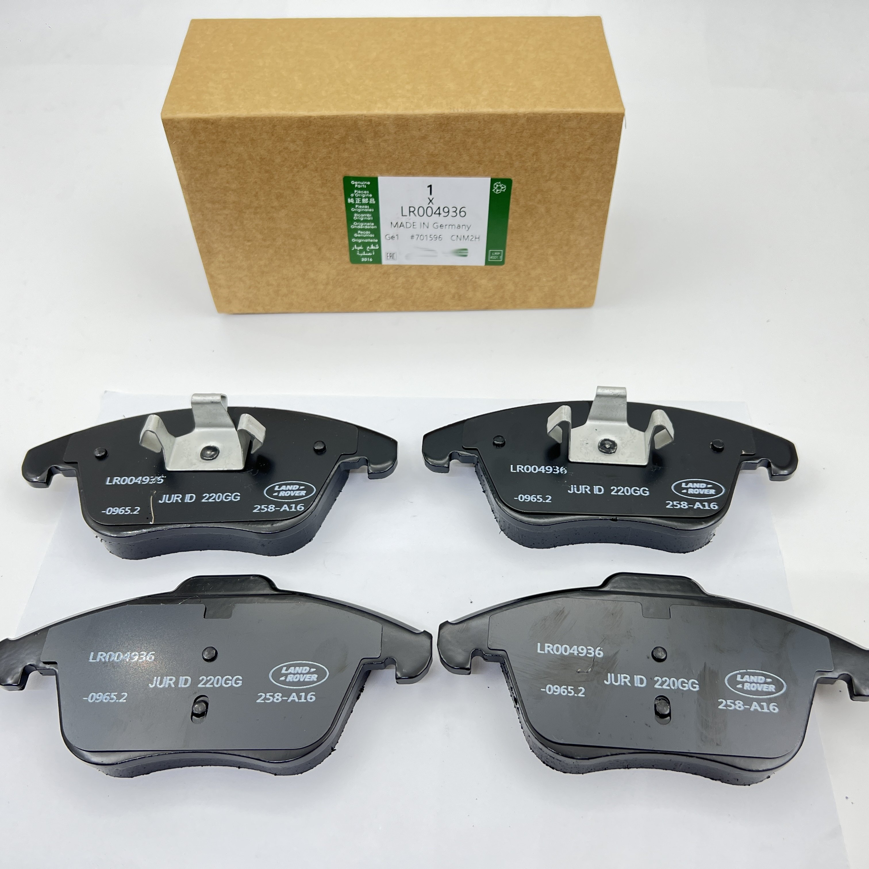 High Quality LR004936 Ceramic Brake Pads New Condition Wholesale For Land Rover L359 Automotive Parts