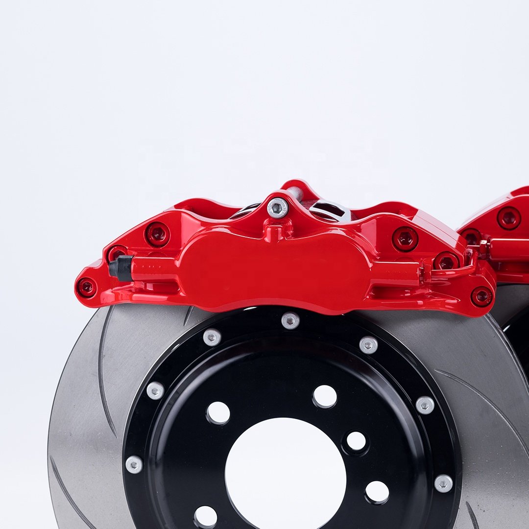 High Performance 4 Pot 5200 Brake Caliper Kit Big Rear Brake System for VW Mk2 Golf Mk5 Mk6 Mk7 GTI R32