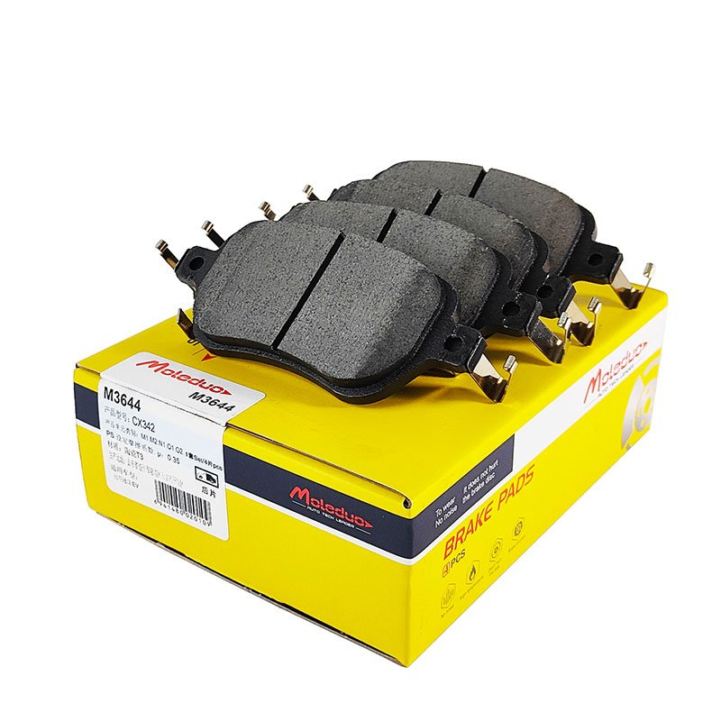 M3644 Ceramic Rear Brake Pads for BYD Han Tang EV HCE3502184 No Noise No Dust High Durable High Quality Wholesale Brake Pad