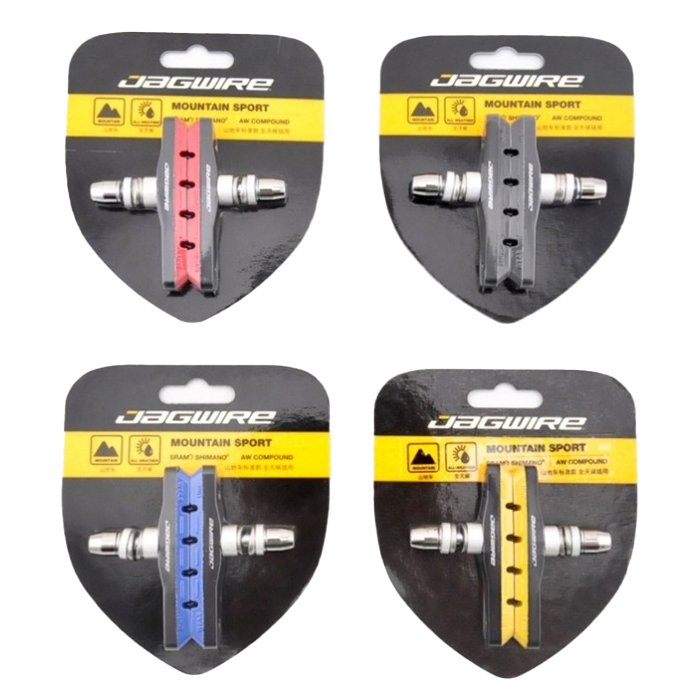 Qualified Mountain Bike V Brake Pad Folding Bicycle Brake Shoes Jagwire Multi-specification Bicycle Brake Pads