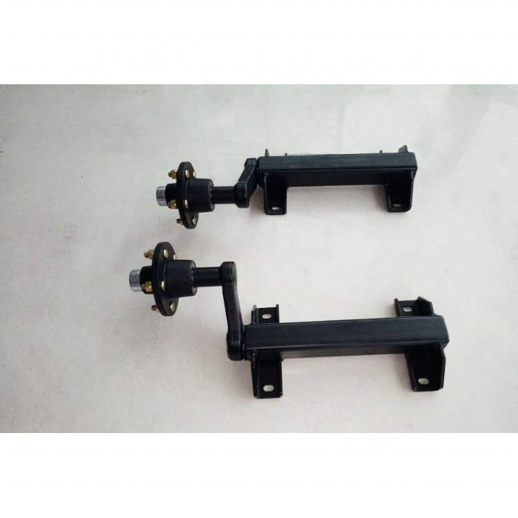 Trailer Rubber Torsion Axle With Electric Drum Brake