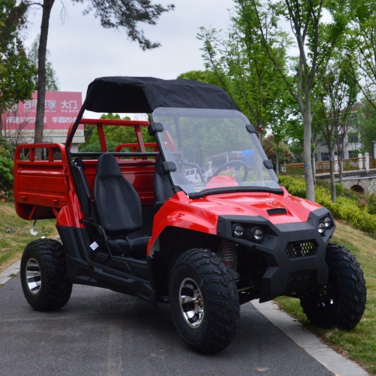 2023 High Quality Off-road Car 60v Cheap Electric Carts 2 Seater Buggy With Tow Bucket Price