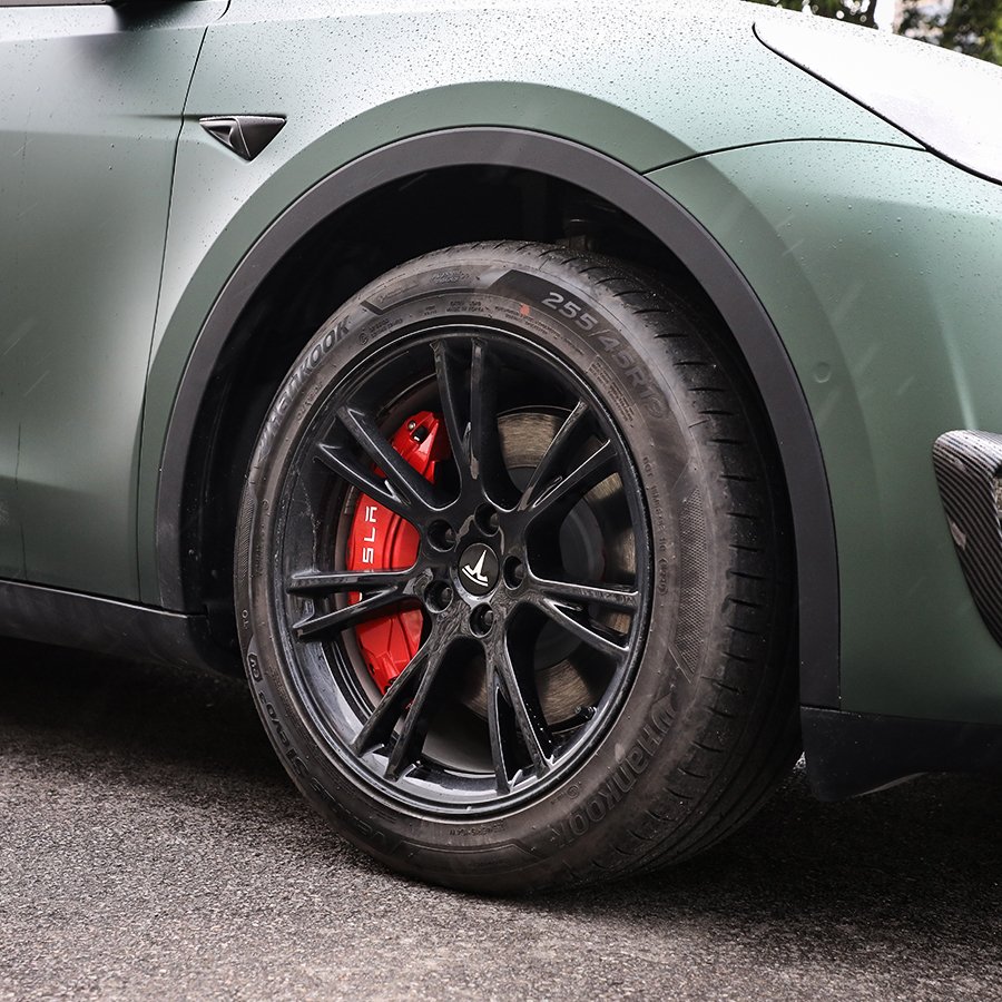 19 Inch Brake Caliper Covers Set of 4 Compatible With Tesla Model 3 Y Accessories