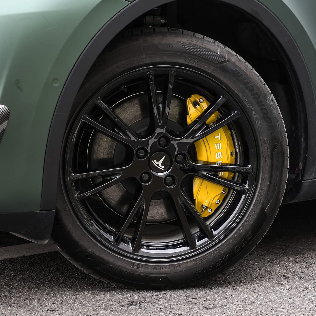 19 Inch Brake Caliper Covers Set of 4 Compatible With Tesla Model 3 Y Accessories