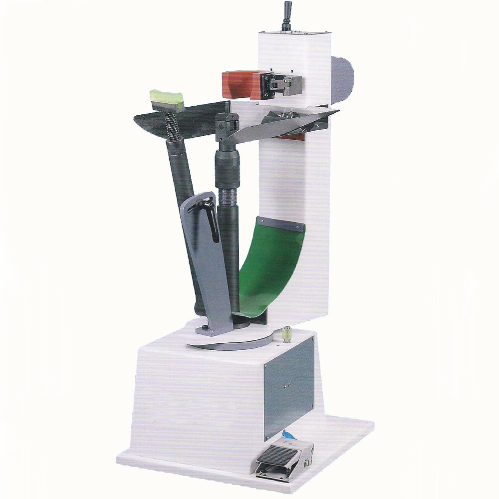School Sports Kids Brake Leather Shoes Making Manual Toe Side Heel Lasting Machine