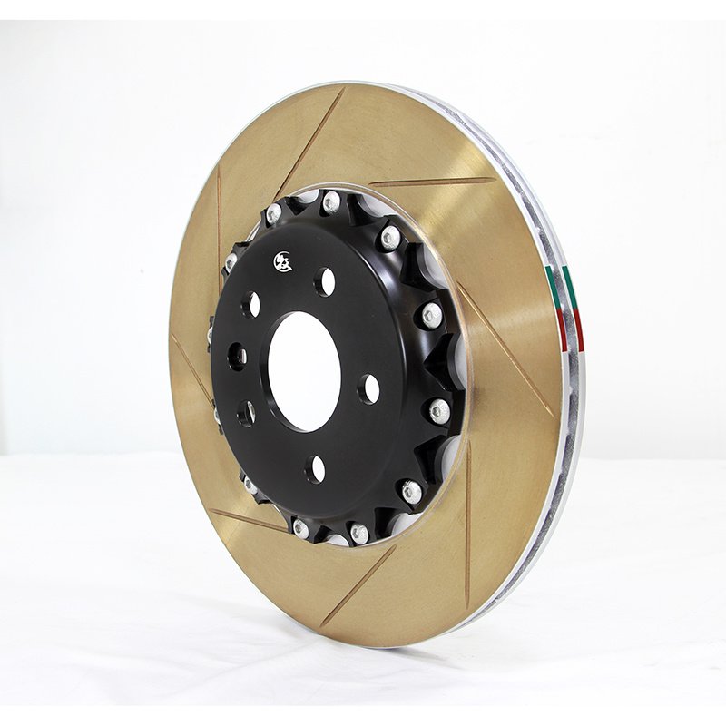 Custom 2 Piece Auto Car High Carbon Alloys Combination Brake Disc for Giulia 952 Rear D*T 350mm*28mm OE# 50543506