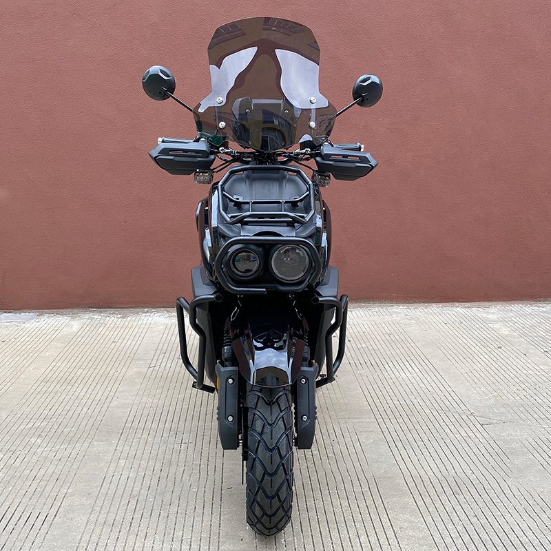 EPA DOT Certified 150CC Gas Scooter with New Design Tank Air-Cooled Disc Brake 13 Inch Tire Motorcycle Windshield