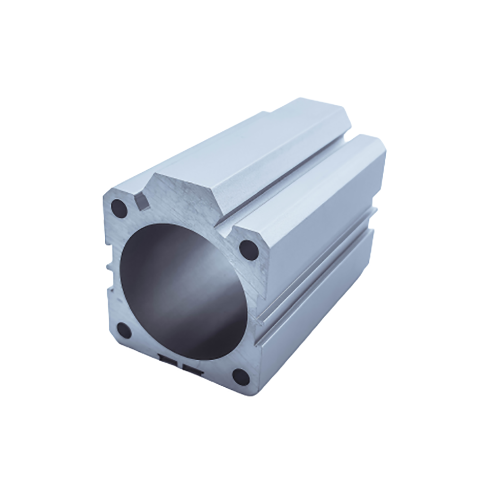 New Portable Foldable Adjustable Portable Extrusion Profile Aluminium Honed Tube Aluminum Tube Cylinder Pneumatic for Dampe