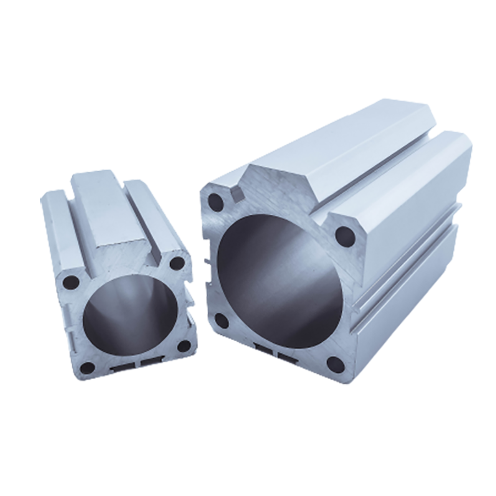 New Portable Foldable Adjustable Portable Extrusion Profile Aluminium Honed Tube Aluminum Tube Cylinder Pneumatic for Dampe