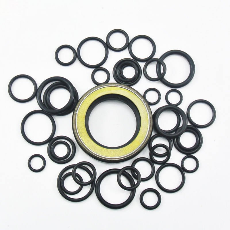 KWSK Rubber Kit Pistons Oil Seal Coaster Brake Cylinder Repair Oil Seal Kit Doosan Yanmar Hitachi Hydraulic Cylinder Seals