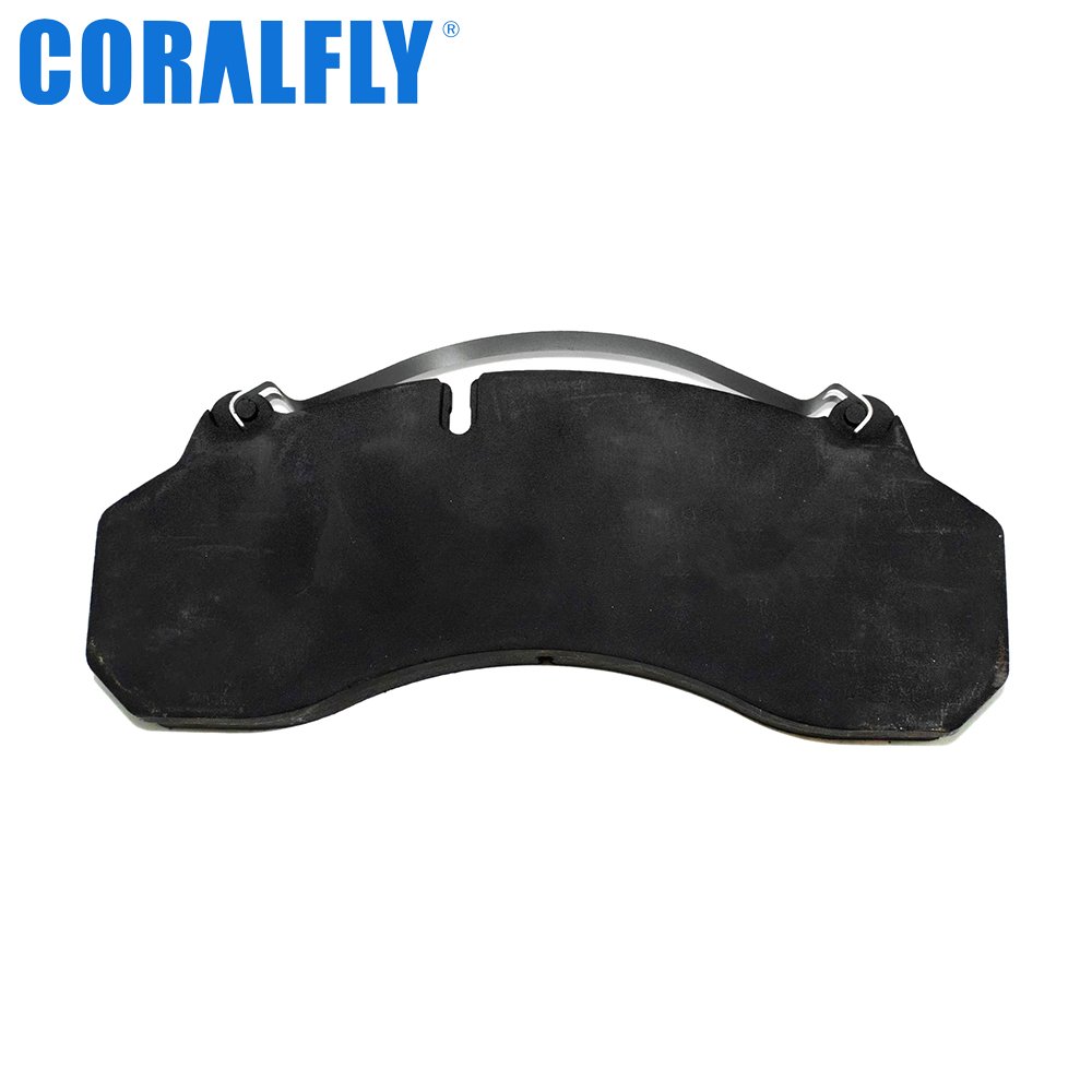 Coralfly Semi Truck Brake Pads Kit Man Truck Brake Pads WVA 29254 Truck Brake Pads for SINOTRUK WG9100443050/2