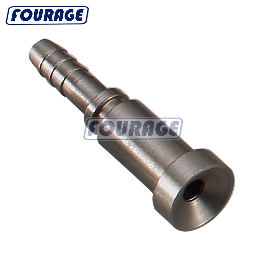 Stainless Steel Concave Seat Crimp Fitting Male an Brake Line Hose End Fittings