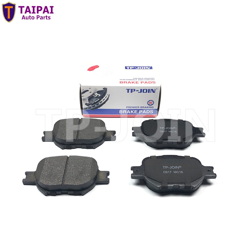 Spare Parts Front Wheel Car Brake Pads for TOYOTA COROLLA CALDINA CROWN MATRIX D817 D2180 04465-13030
