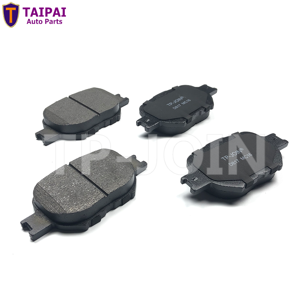 Spare Parts Front Wheel Car Brake Pads for TOYOTA COROLLA CALDINA CROWN MATRIX D817 D2180 04465-13030