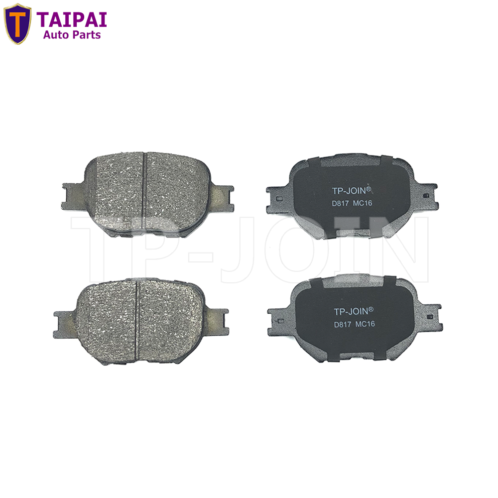 Spare Parts Front Wheel Car Brake Pads for TOYOTA COROLLA CALDINA CROWN MATRIX D817 D2180 04465-13030