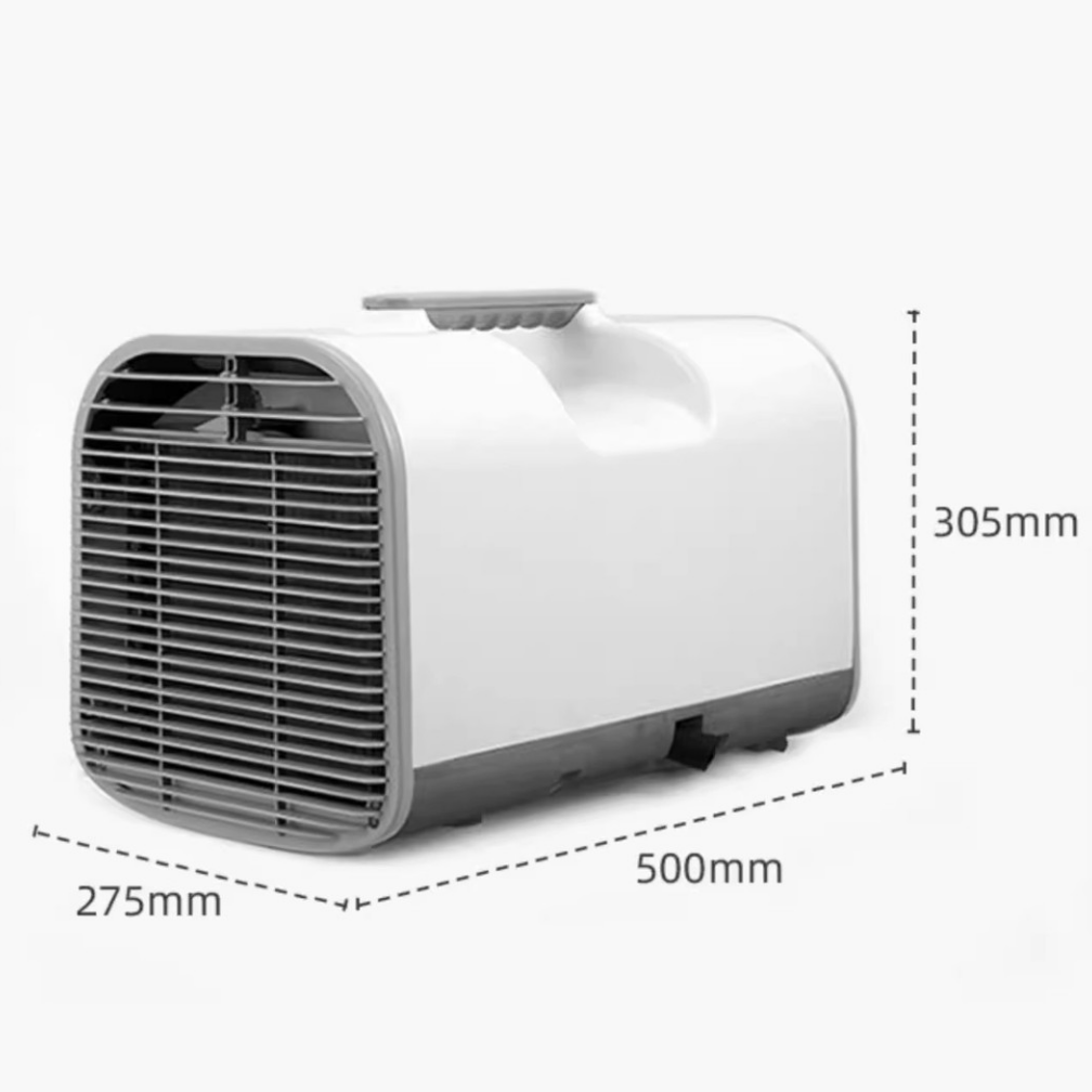 Auto AC Parking Air Conditioner Single Cooling AC Outdoor Camping Air Conditioner Kitchen AC
