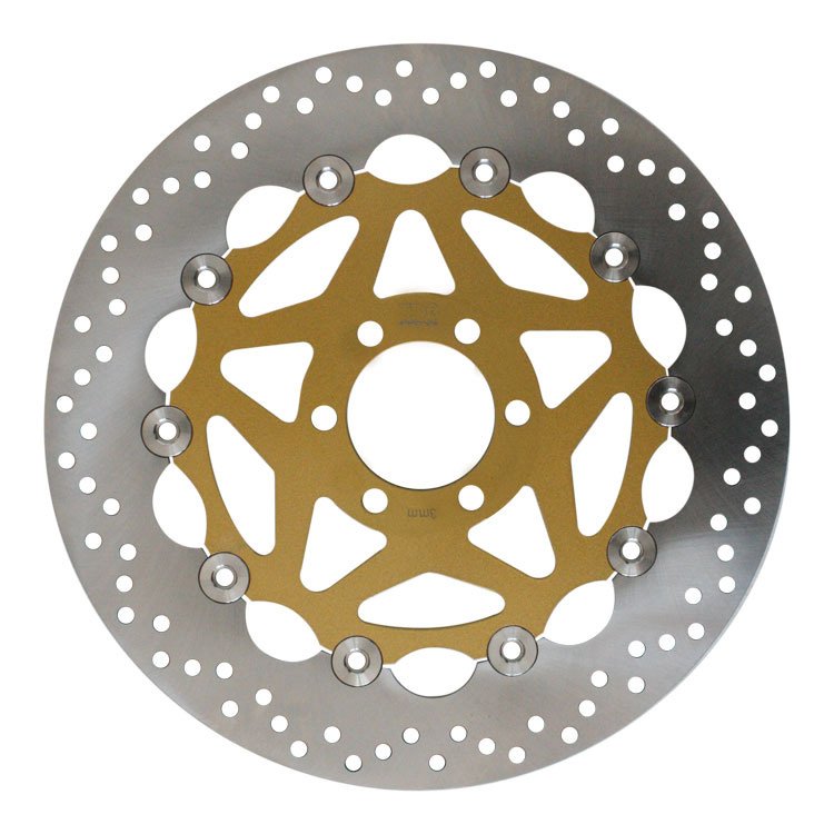 298MM Motorcycle Front Floating Brake Disc Rotor for Yamaha TZR250 FZR400 FZ400 XJR400 FZR600 FZS600 FZ750 TDM850 TRX850 FJ120
