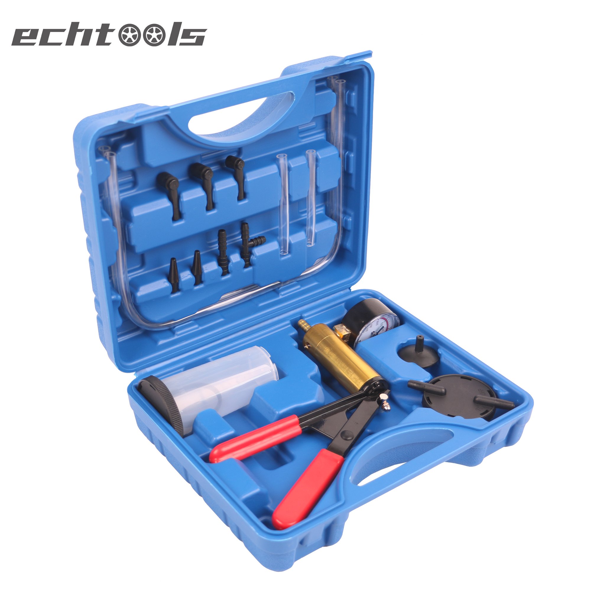 Factory Direct Sale Multifunctional Hand Held Brake Bleeder Tester Set Hand-Held Vacuum Pump EC1517