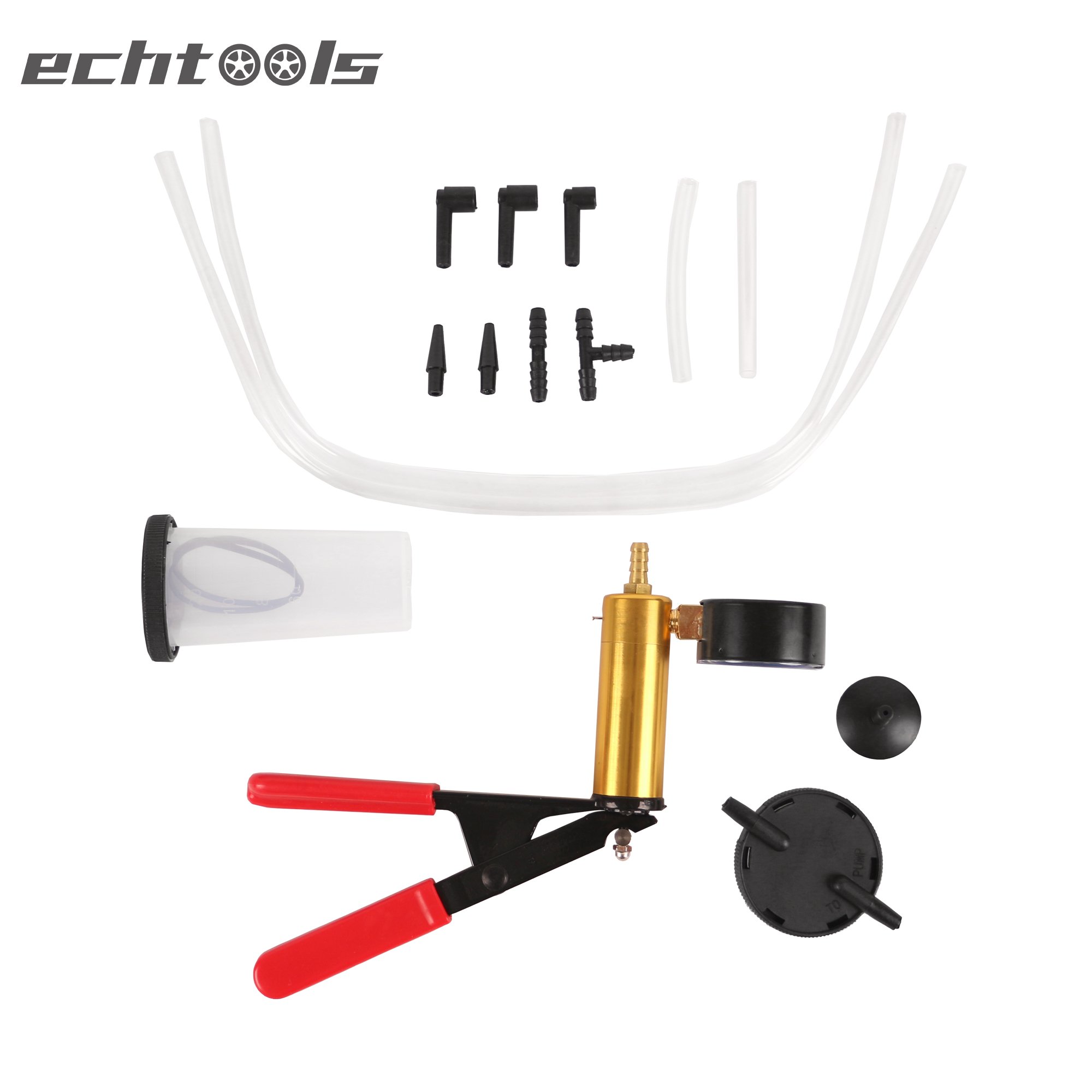 Factory Direct Sale Multifunctional Hand Held Brake Bleeder Tester Set Hand-Held Vacuum Pump EC1517