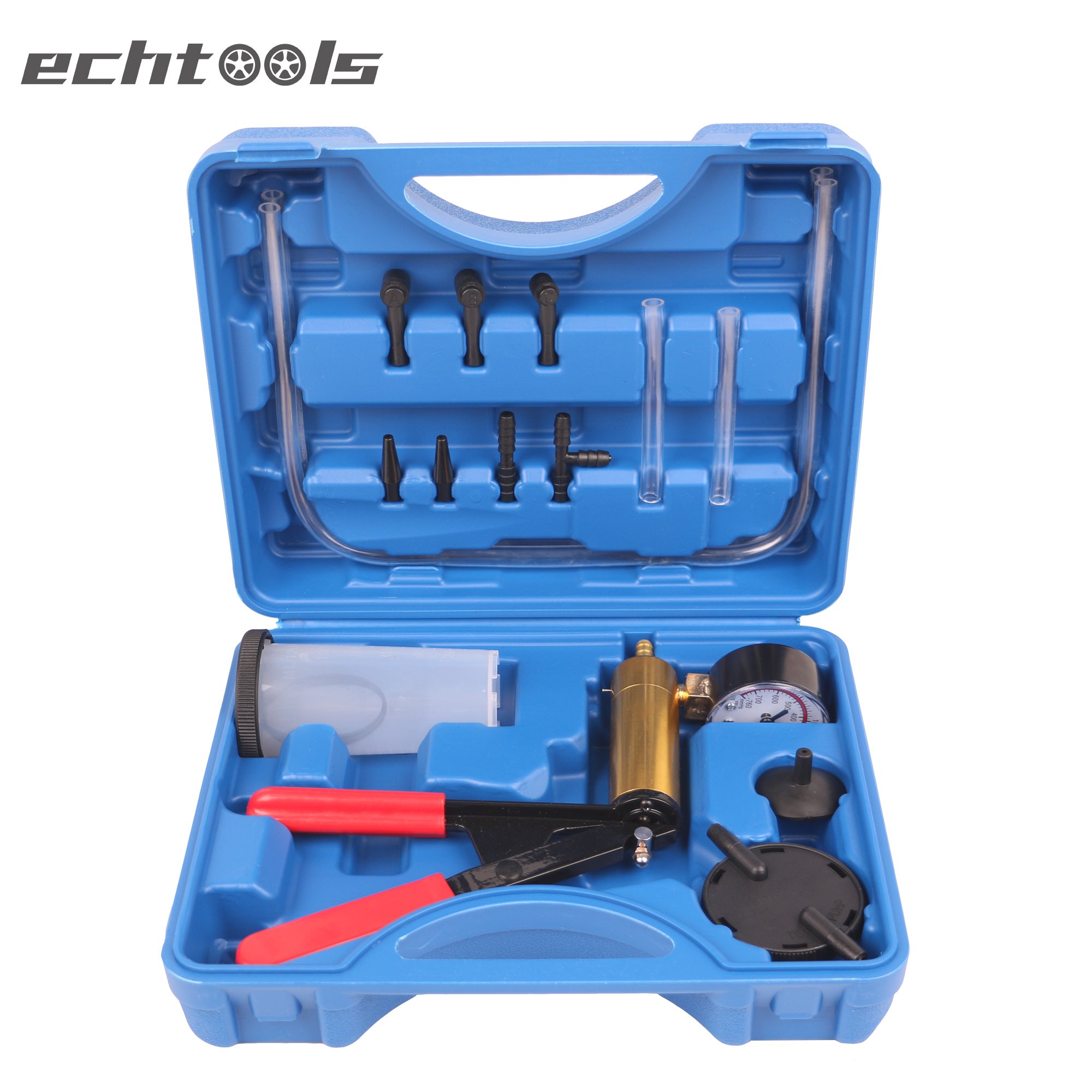 Factory Direct Sale Multifunctional Hand Held Brake Bleeder Tester Set Hand-Held Vacuum Pump EC1517