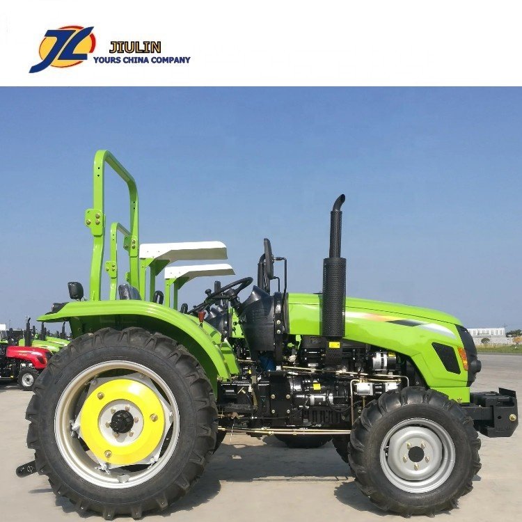 China Tractor 45HP 50HP 55HP 60HP 4X4 4WD CE Approved Farm Wheel Tractor with Dozer Blade