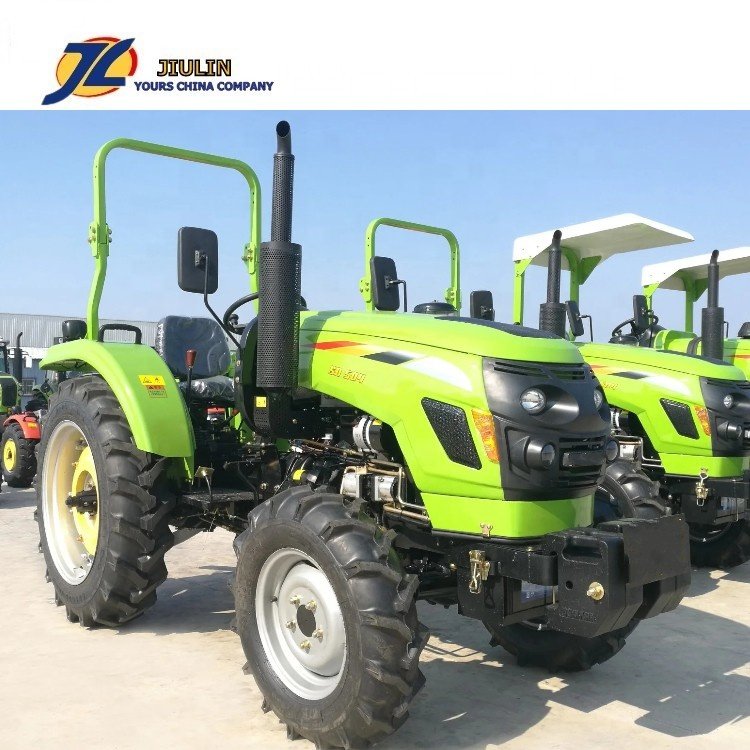 China Tractor 45HP 50HP 55HP 60HP 4X4 4WD CE Approved Farm Wheel Tractor with Dozer Blade