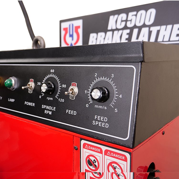 Car Light Truck Ford Raptor Brake Lathe KC500 Brake Disc Cutting Lathe