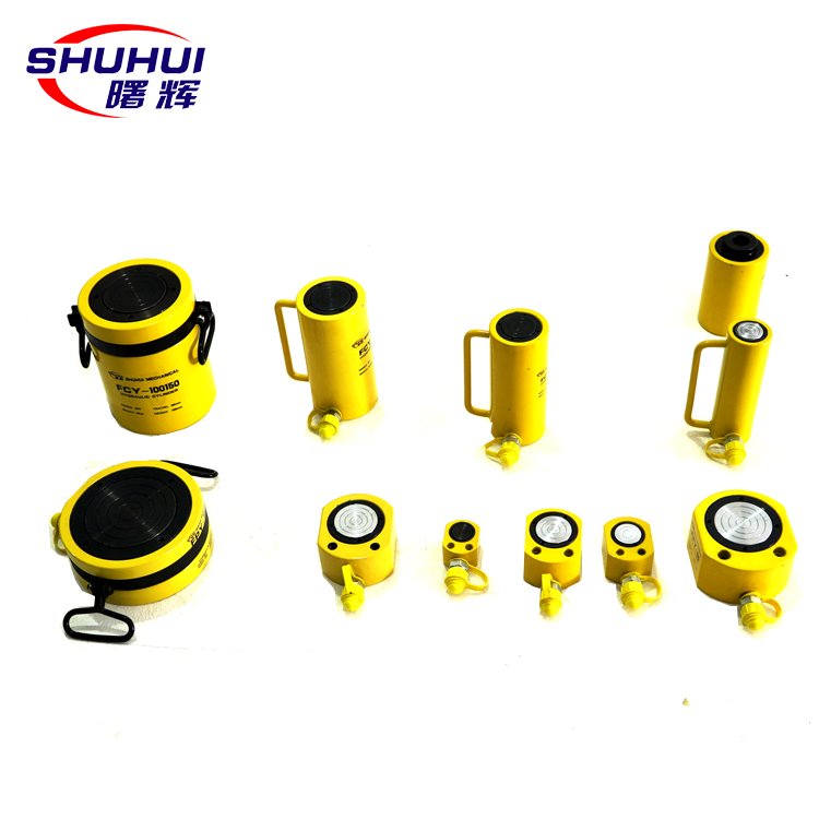 Factory Price FCY Lengthen10ton 20 Ton 30 Ton 50ton 100ton Single Acting Hollow Plunger Hydraulic Cylinder