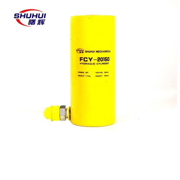 Factory Price FCY Lengthen10ton 20 Ton 30 Ton 50ton 100ton Single Acting Hollow Plunger Hydraulic Cylinder