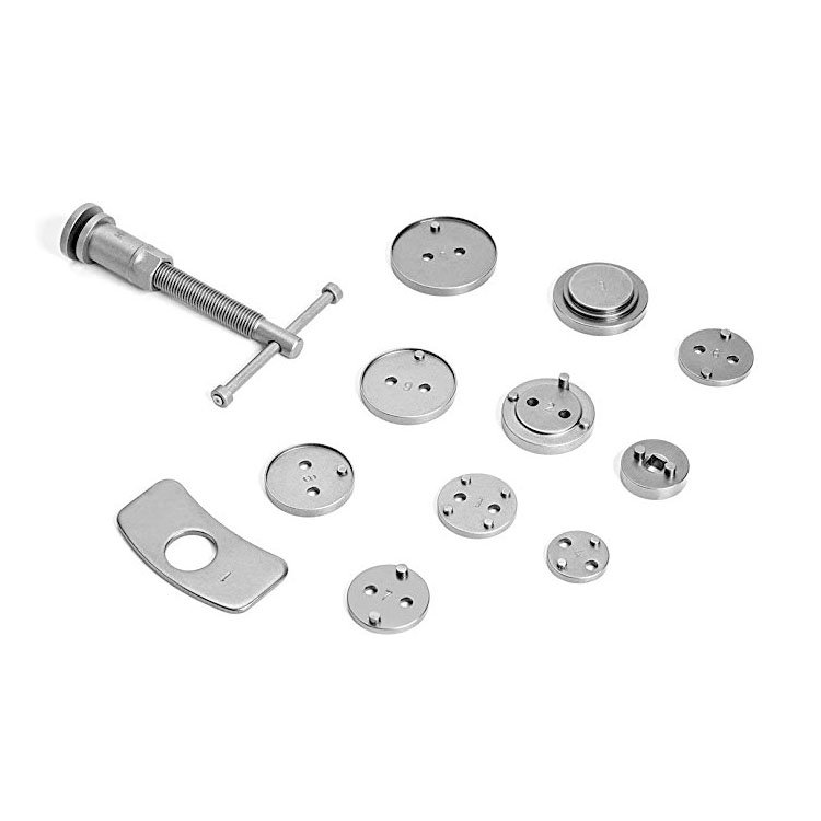 Disc Brake Caliper Too Air Powered Brake Caliper Wind Back Tool 12PCS Brake Caliper Tools