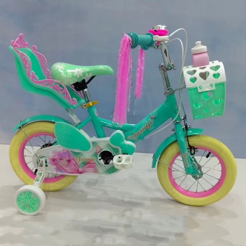 YURUYI Wholesale Cheap Price Backrest Children Bicycle Kids Bike/ Training Wheel Kid Bicycle for 3 Years Old Children