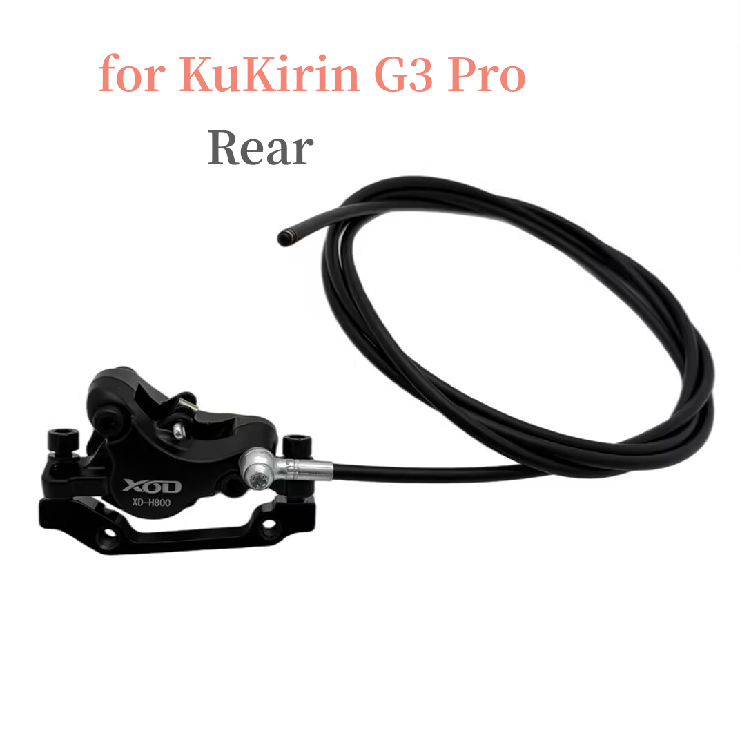 Front Rear Hydrauhic Brake Caliper Assembly for KUGOO KIRIN KuKirin G3 Pro Electric Scooter Oil Brake Caliper Replacement Parts