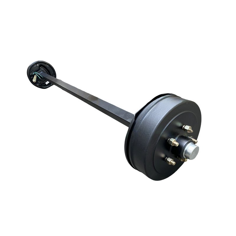 Electric Braked 1500 2000kg Square Solid RV Camping Trailer Axle Assembly for Australia Market