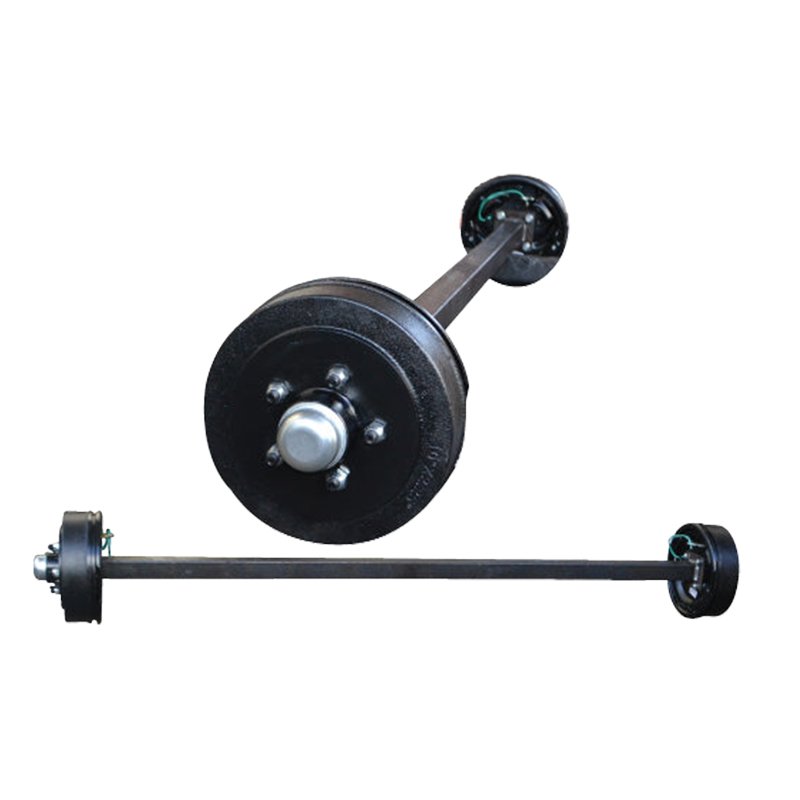 Electric Braked 1500 2000kg Square Solid RV Camping Trailer Axle Assembly for Australia Market