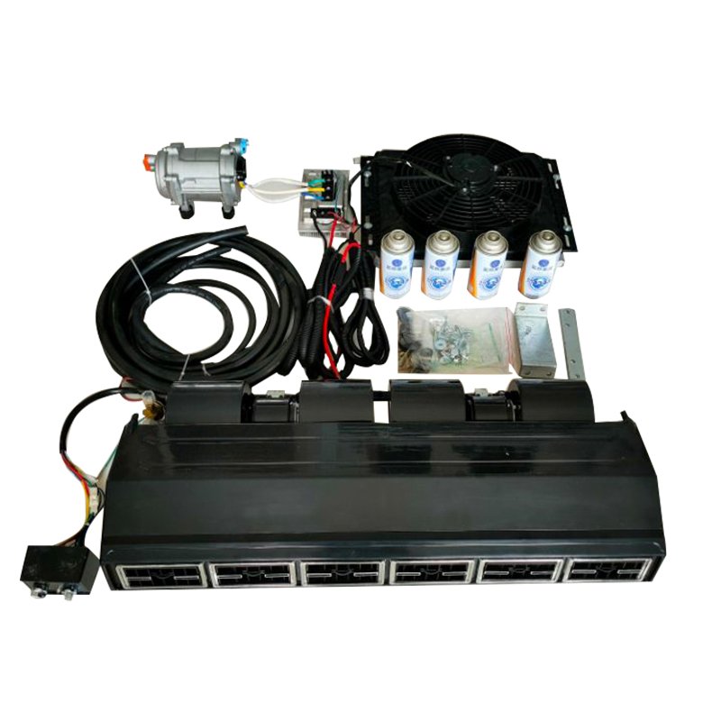 12V Electric Car Air Condition Split air Conditioner 24V Auto AC Evaporator Parking Cooler