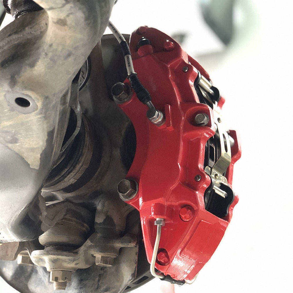 Modified Racing Brake Caliper 6 Pot Caliper Sports Brake 6 Piston Disc 345mm Big Brake Kits
